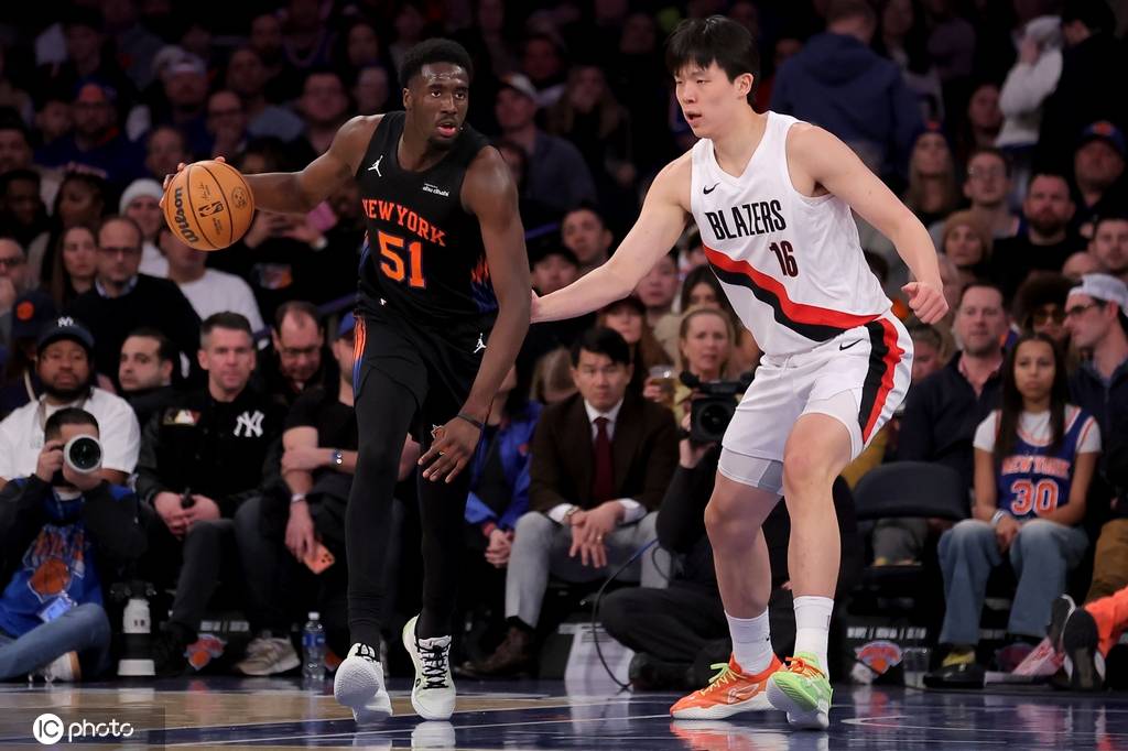 杨瀚森登场4分钟未得分布伦森26分 开拓者惨败尼克斯
